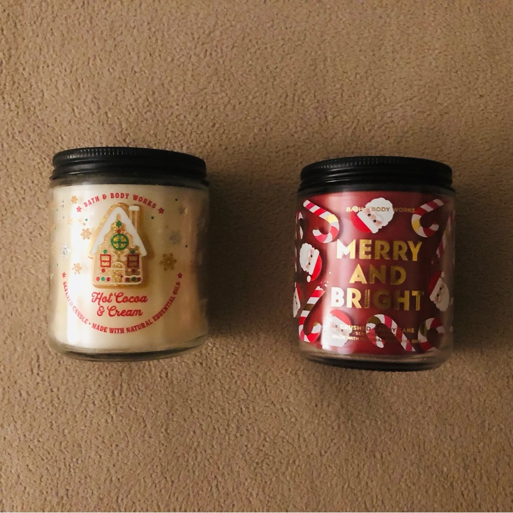 Bath and Body Works candles